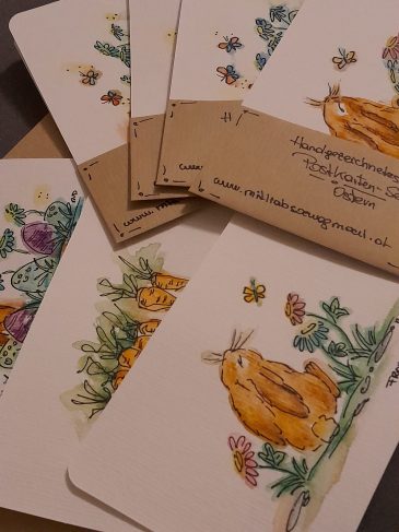 Postkarten Set Ostern